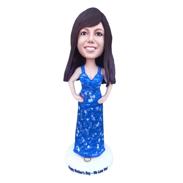 Custom Bobbleheads for Mother, Special Mother's day gift