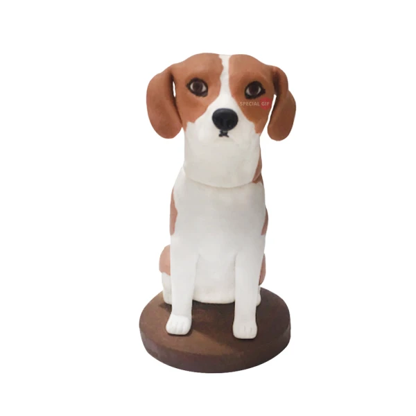 Custom Dog Cake Topper Foxhound